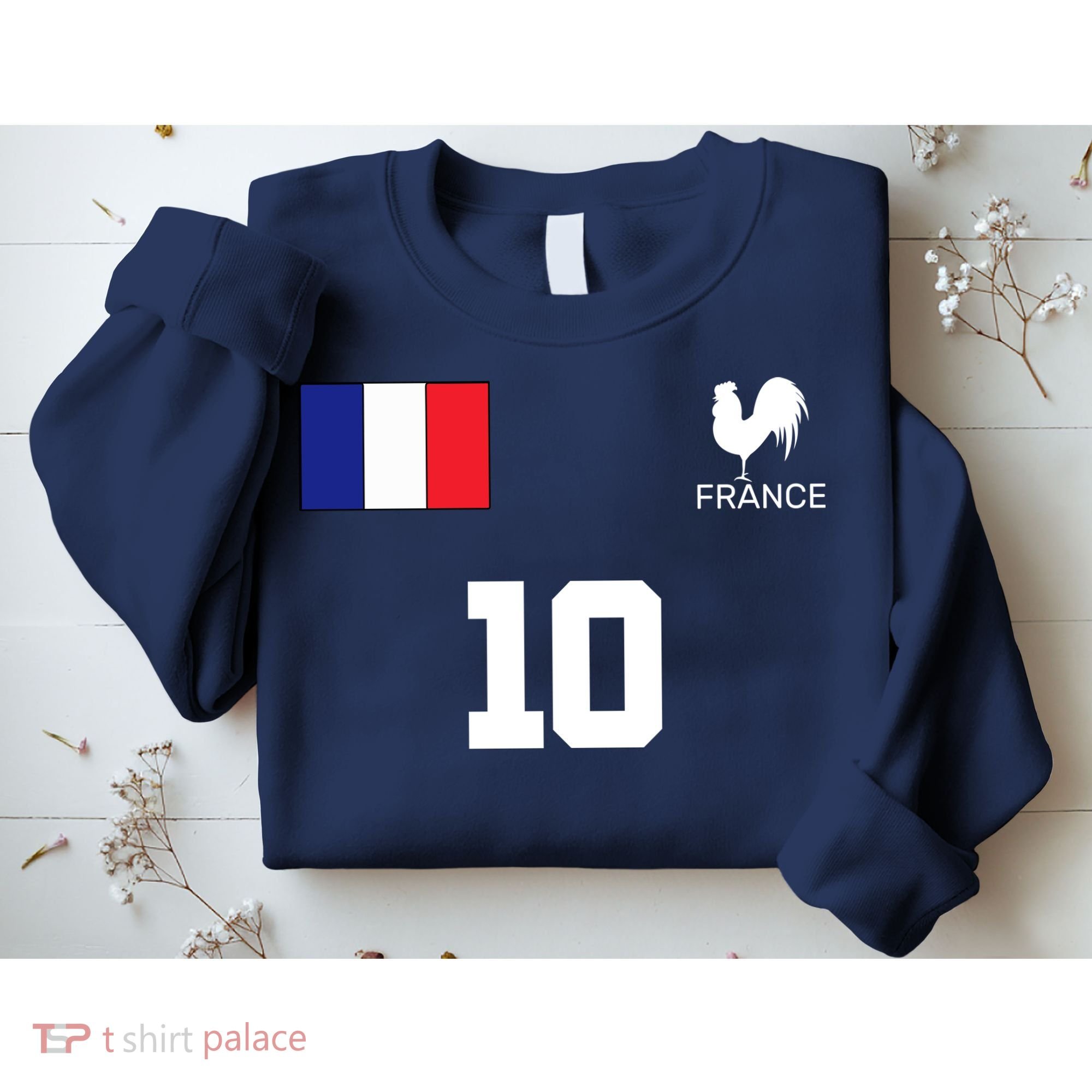 France Soccer Jersey Sweatshirt