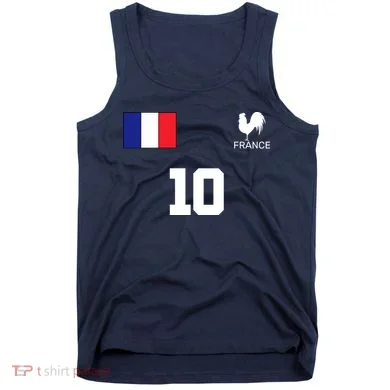 France Soccer Jersey Tank Top