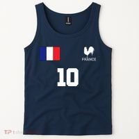 France Soccer Jersey Tank Top thumb 2