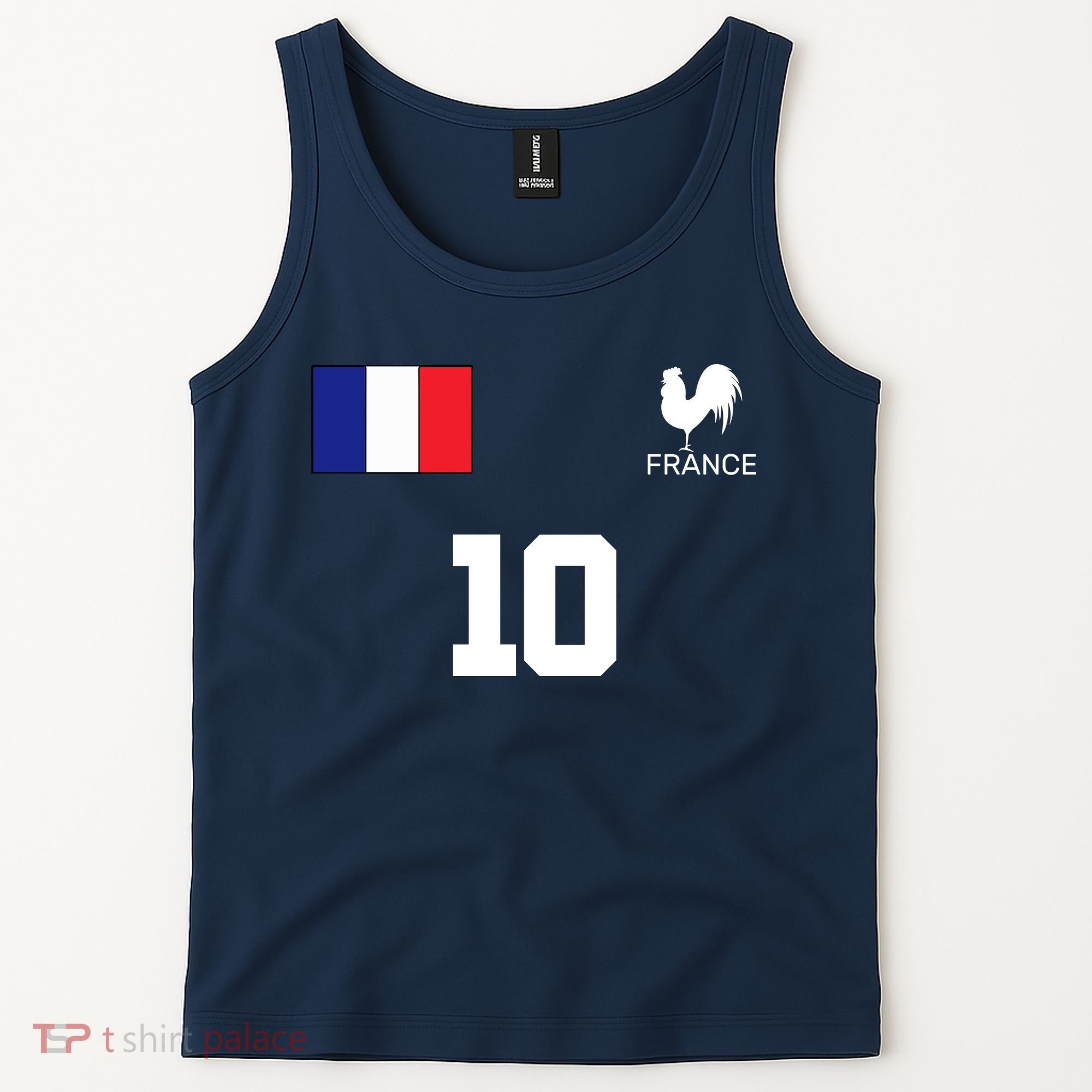France Soccer Jersey Tank Top