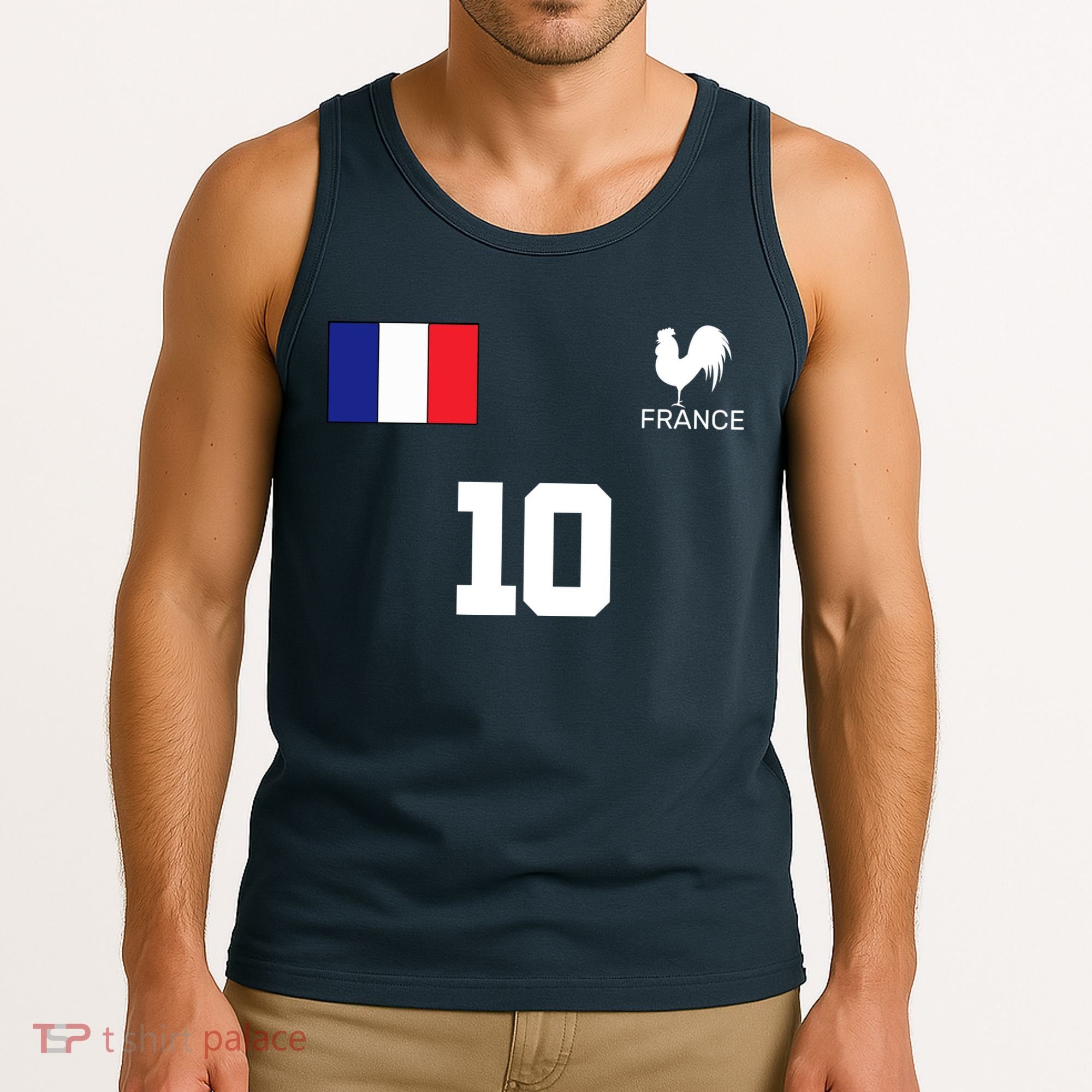 France Soccer Jersey Tank Top