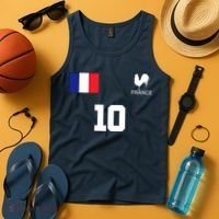 France Soccer Jersey Tank Top thumb 4
