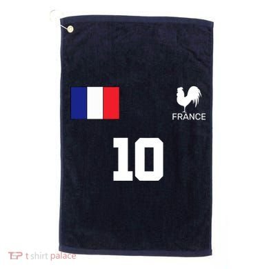 France Soccer Jersey Golf Towel