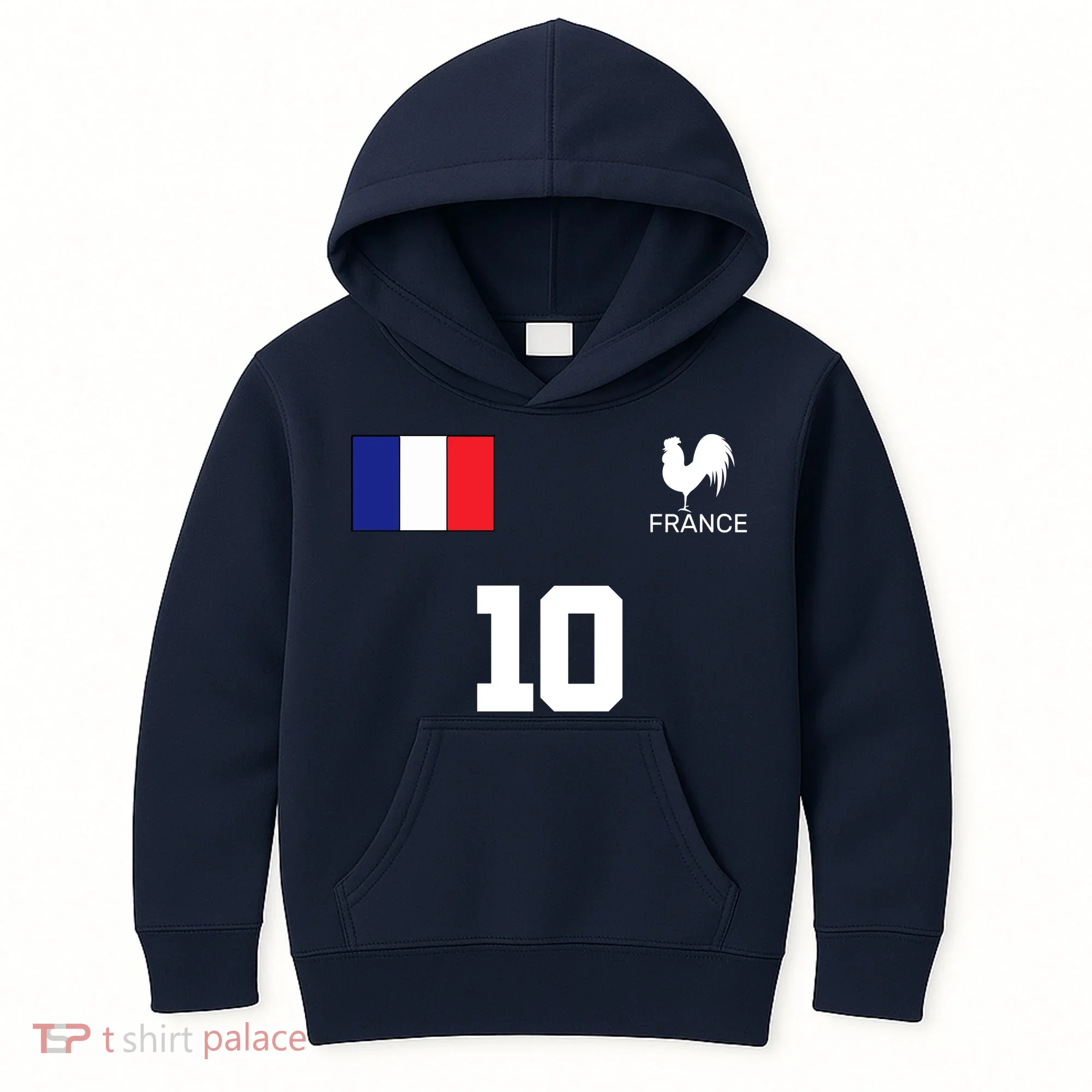 France Soccer Jersey Kids Hoodie