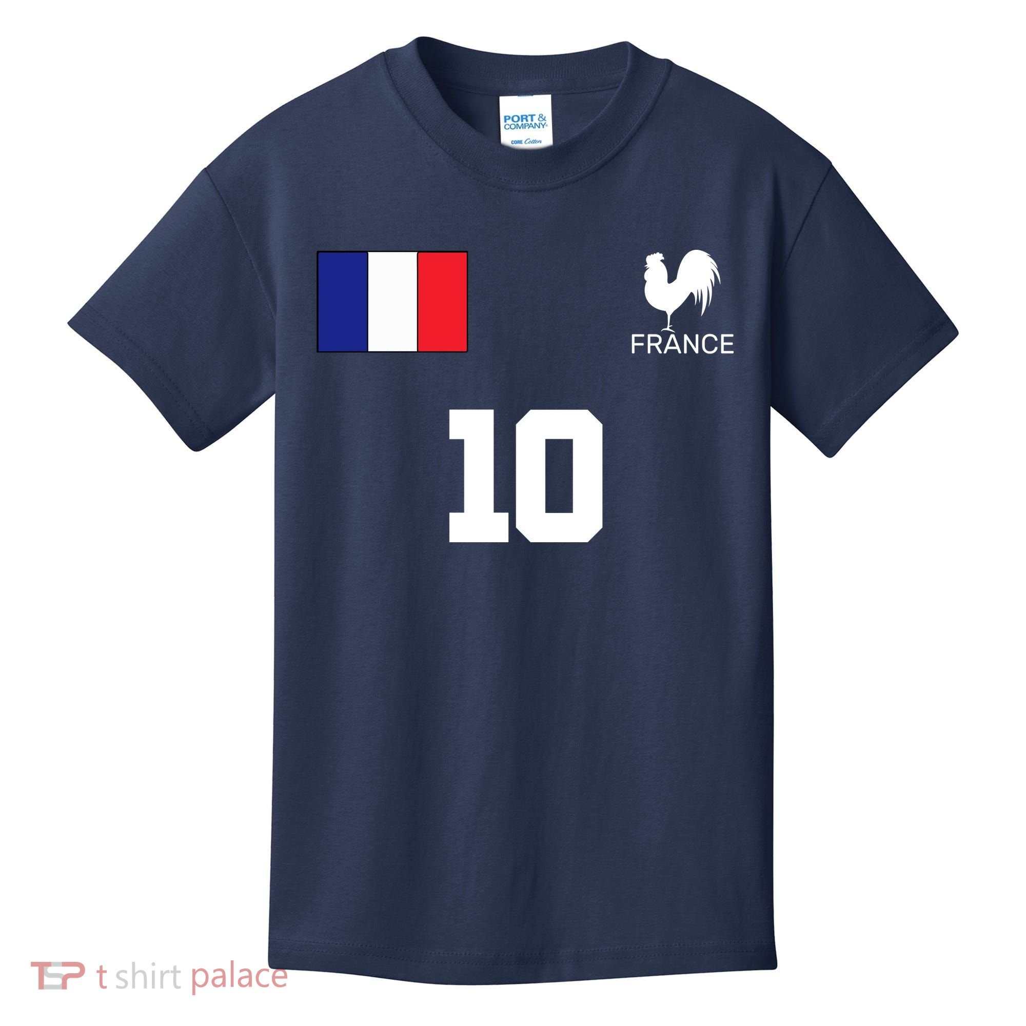 France Soccer Jersey Kids T-Shirt