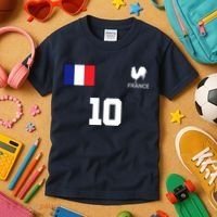 France Soccer Jersey Kids T-Shirt thumb 3