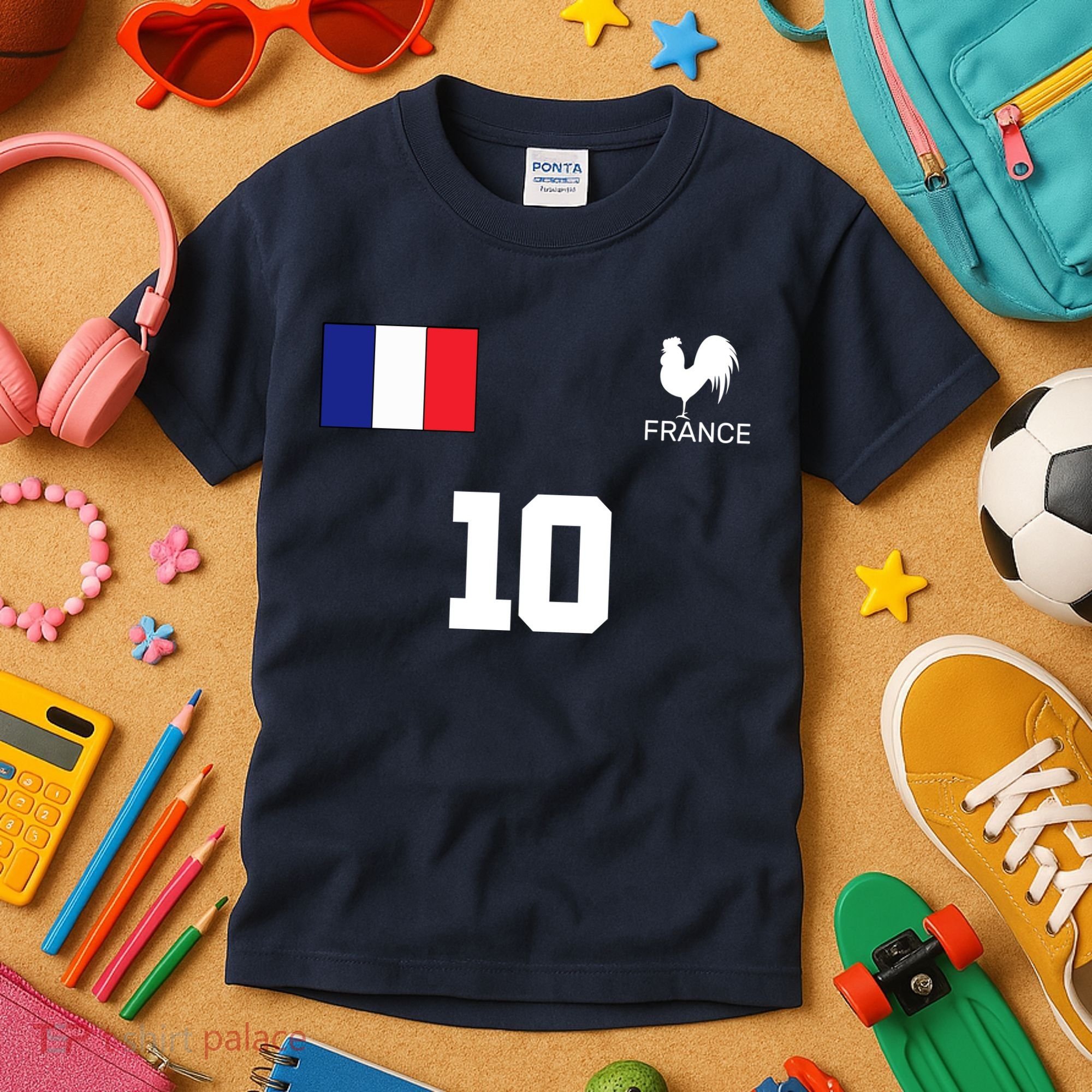 France Soccer Jersey Kids T-Shirt