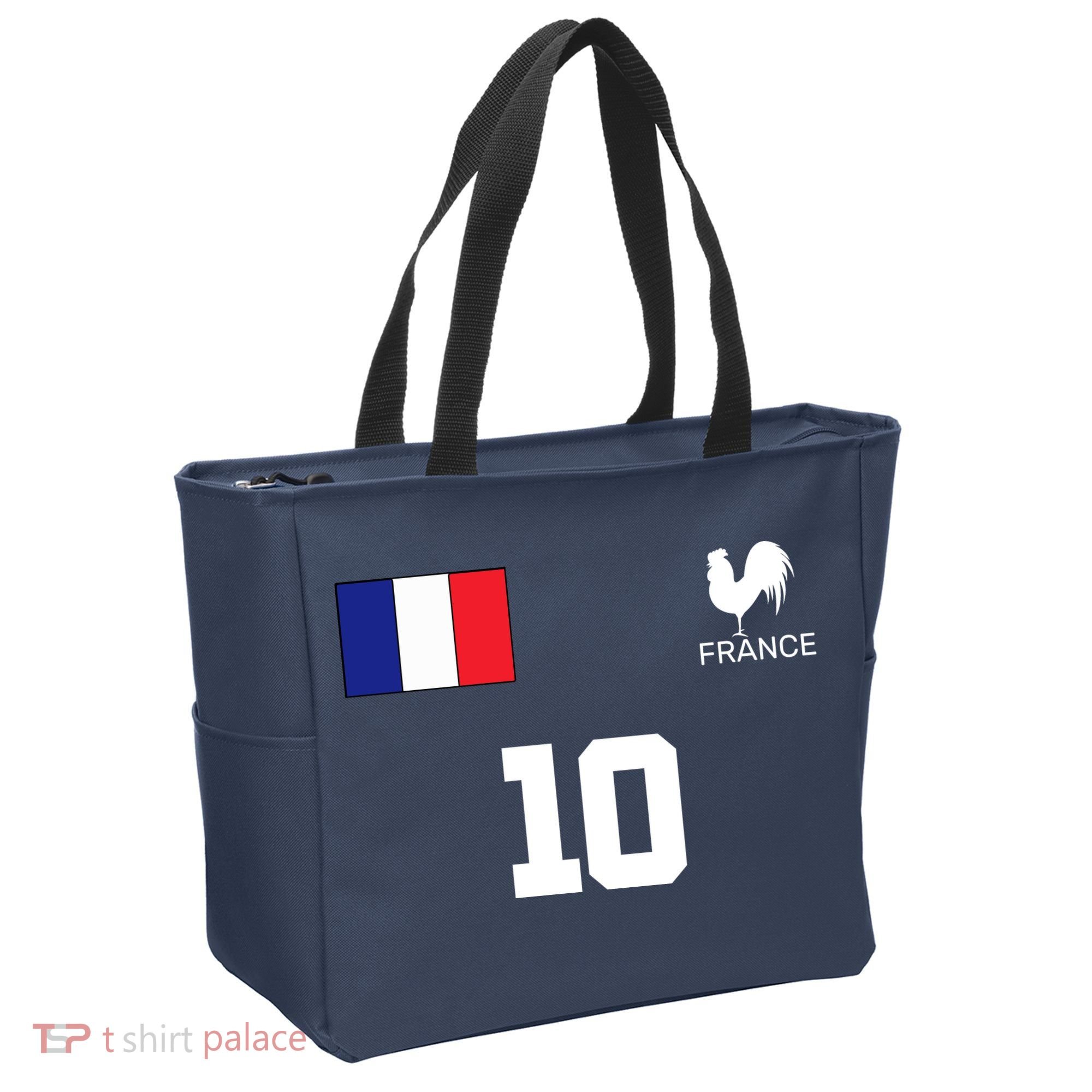 France Soccer Jersey Tote Bag