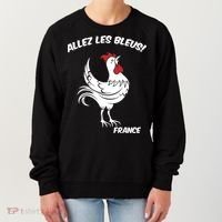 France Soccer World Allez Les Bleus Women's Sweatshirt thumb 0