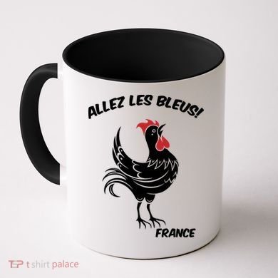 France Soccer World Allez Les Bleus Coffee Mug