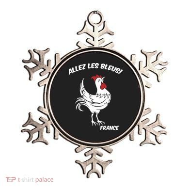 France Soccer World Allez Les Bleus Ornament