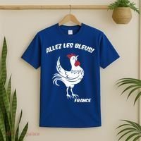 France Soccer World Allez Les Bleus T-Shirt thumb 2