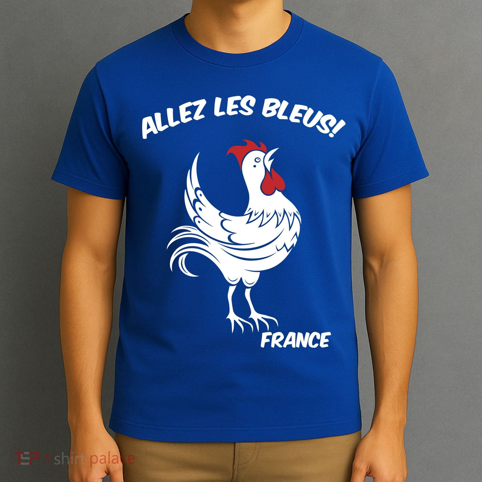France Soccer World Allez Les Bleus T-Shirt