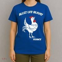 France Soccer World Allez Les Bleus T-Shirt thumb 4