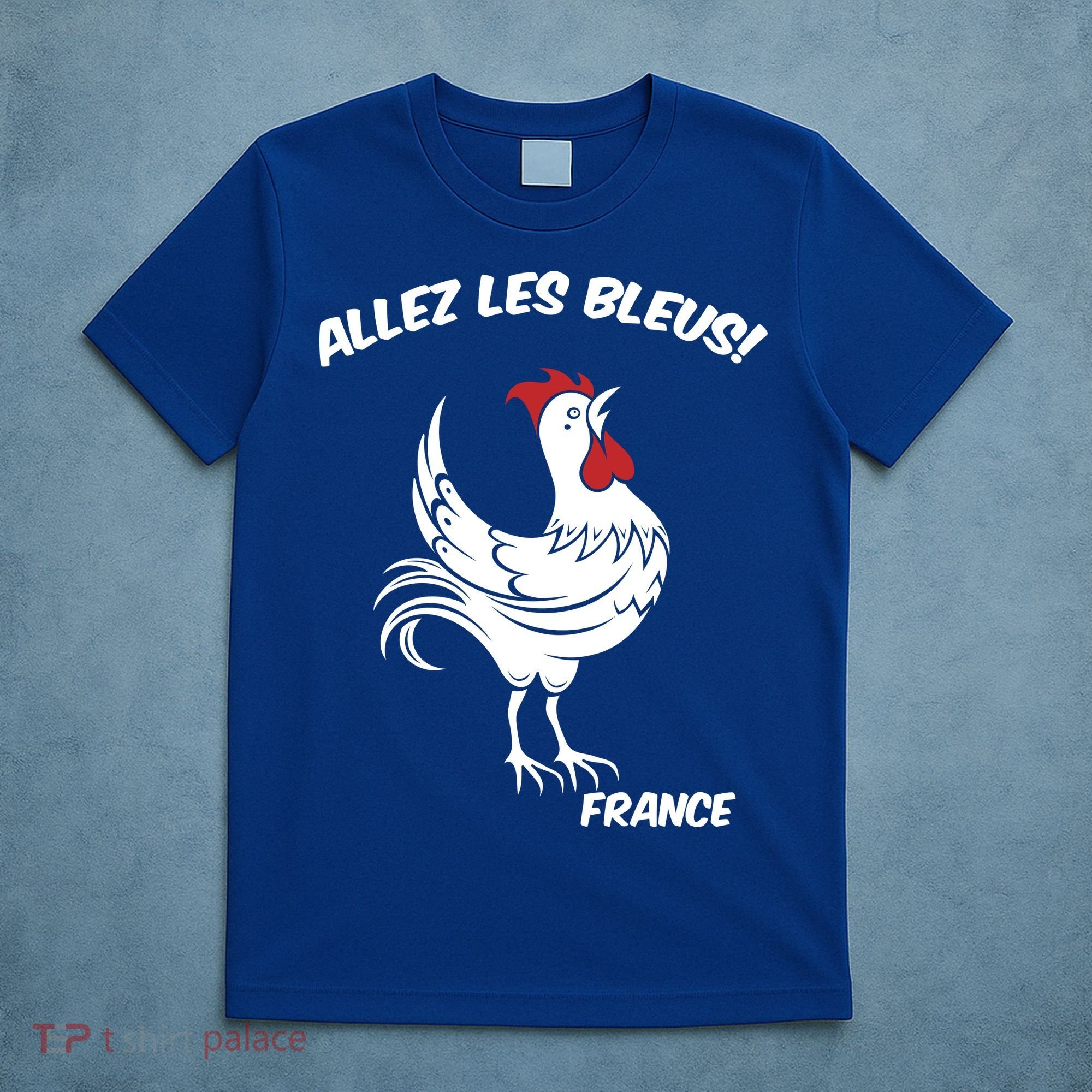 France Soccer World Allez Les Bleus T-Shirt