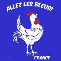 France Soccer World Allez Les Bleus T-Shirt thumb 7