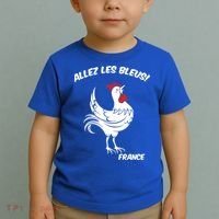 France Soccer World Allez Les Bleus Toddler T-Shirt thumb 2