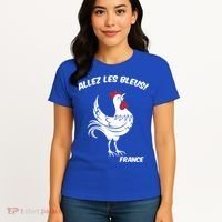 France Soccer World Allez Les Bleus Women's T-Shirt thumb 4