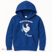 France Soccer World Allez Les Bleus Kids Hoodie thumb 0