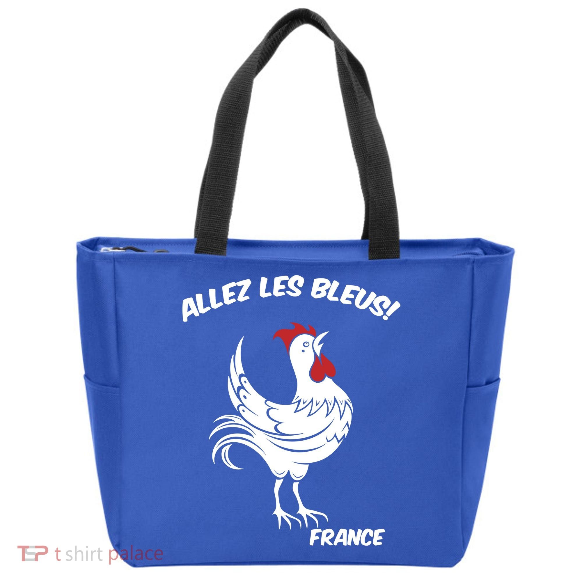 France Soccer World Allez Les Bleus Tote Bag