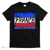 France Team Flag Allez Les Bleus Soccer T-Shirt thumb 0