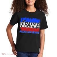 France Team Flag Allez Les Bleus Soccer Kids T-Shirt thumb 2
