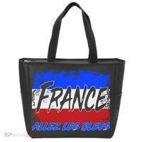 France Team Flag Allez Les Bleus Soccer Tote Bag thumb 0