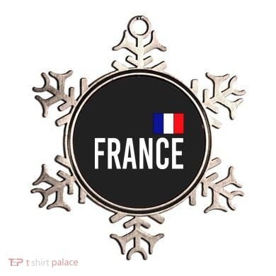 France Team Flag Logo Ornament