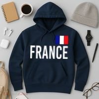 France Team Flag Logo Hoodie thumb 3