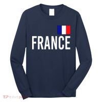 France Team Flag Logo Long Sleeve Shirt thumb 0
