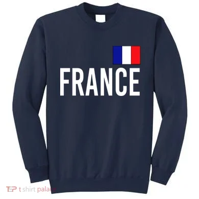 France Team Flag Logo Sweatshirt