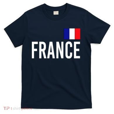 France Team Flag Logo T-Shirt