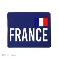 France Team Flag Logo Mousepad thumb 0