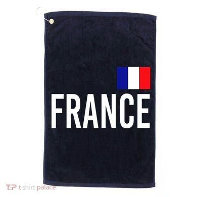 France Team Flag Logo Golf Towel