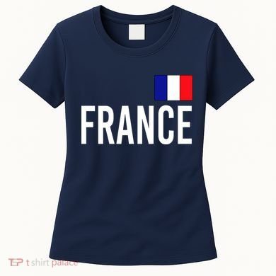 France Team Flag Logo Women's T-Shirt