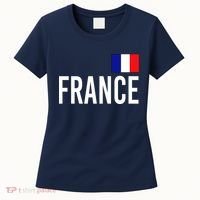 France Team Flag Logo Women's T-Shirt thumb 0