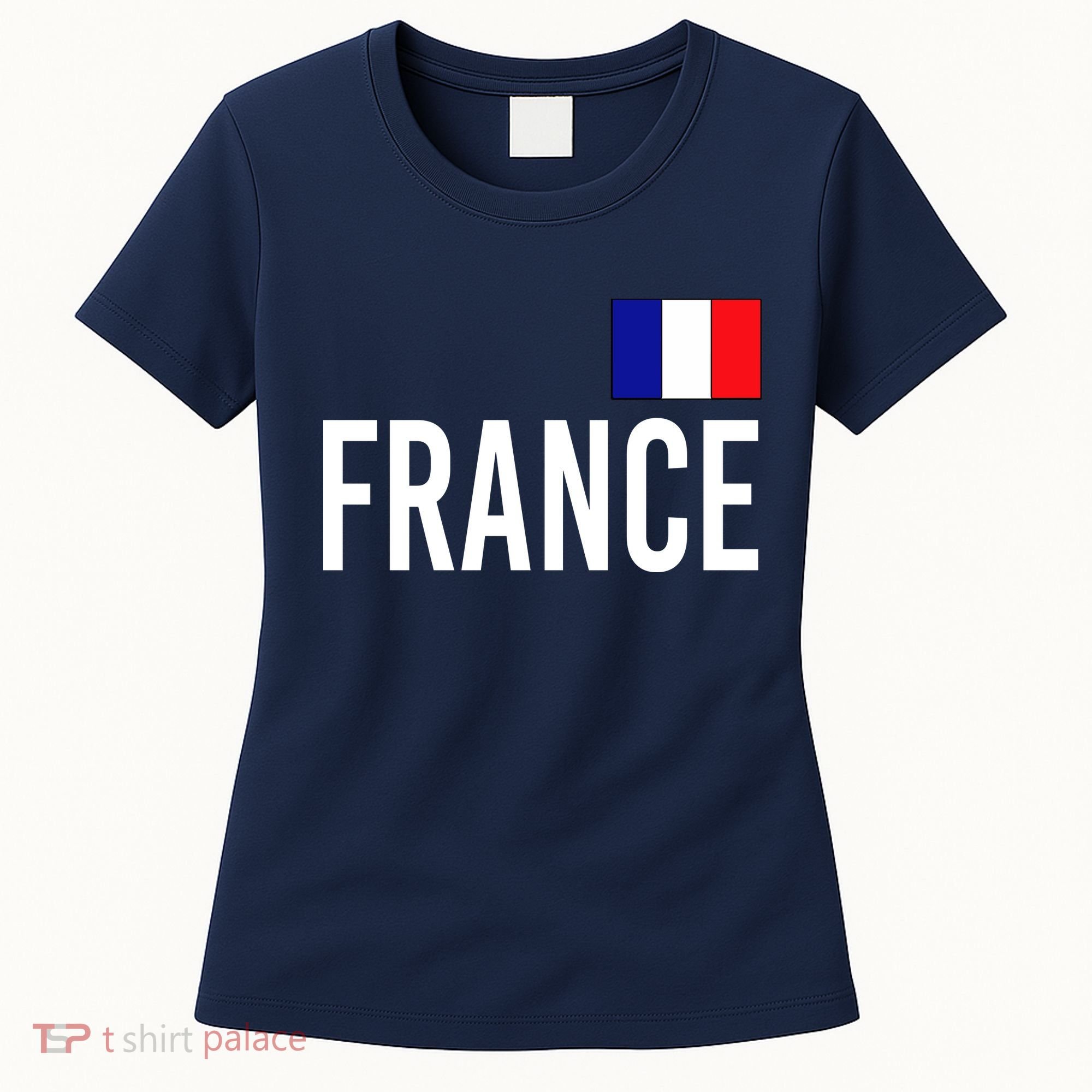 France Team Flag Logo Women's T-Shirt