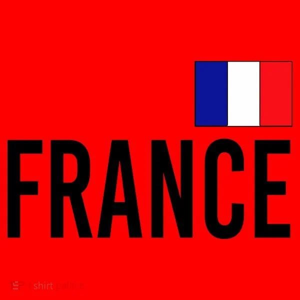 France Team Flag Logo Santa Hat