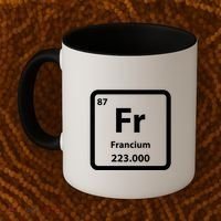 Francium Element Coffee Mug thumb 2