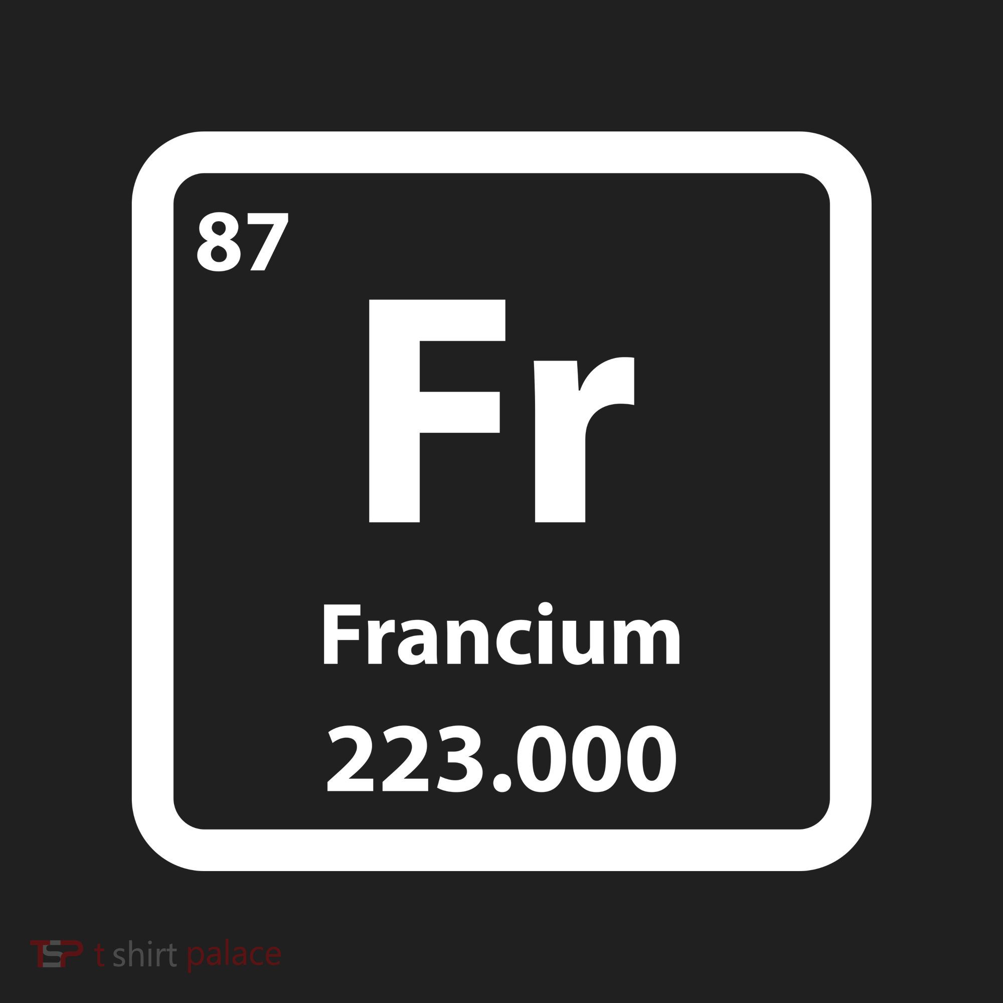 Francium Element Beanie
