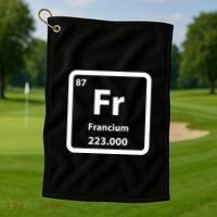 Francium Element Golf Towel thumb 1