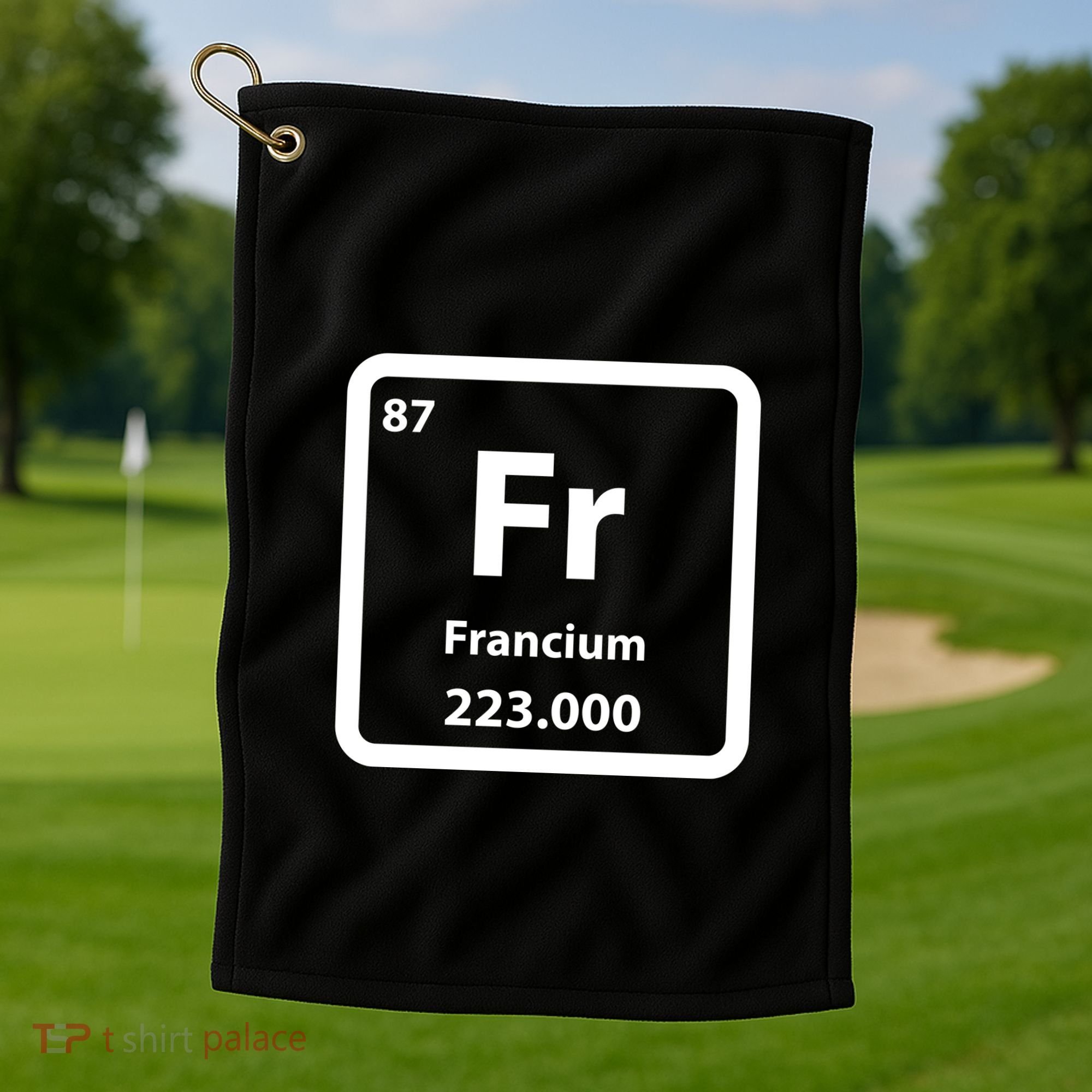 Francium Element Golf Towel