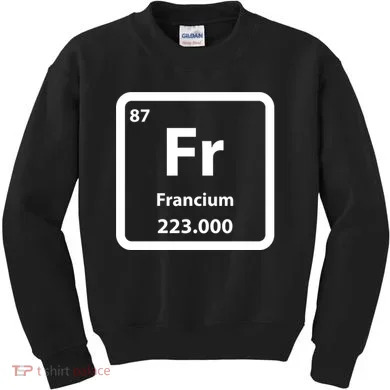 Francium Element Kids Sweatshirt