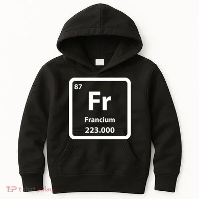 Francium Element Kids Hoodie