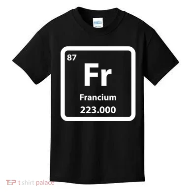 Francium Element Kids T-Shirt