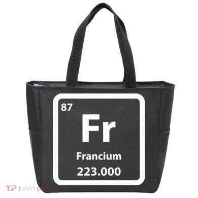 Francium Element Tote Bag