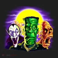 Frankenstein Halloween Monsters Women's Sweatshirt thumb 2