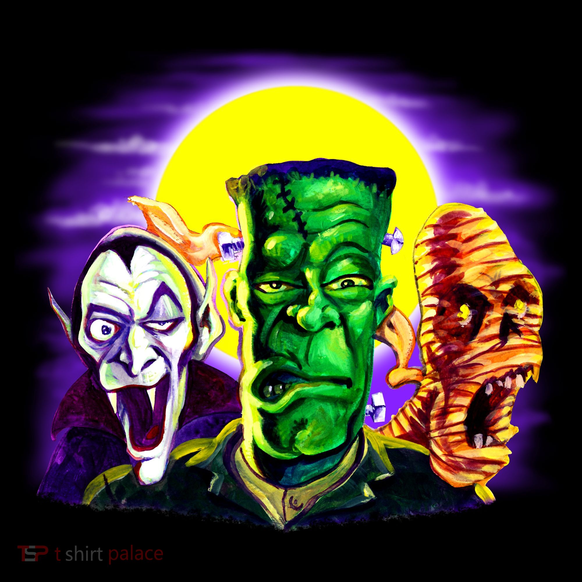 Frankenstein Halloween Monsters Apron