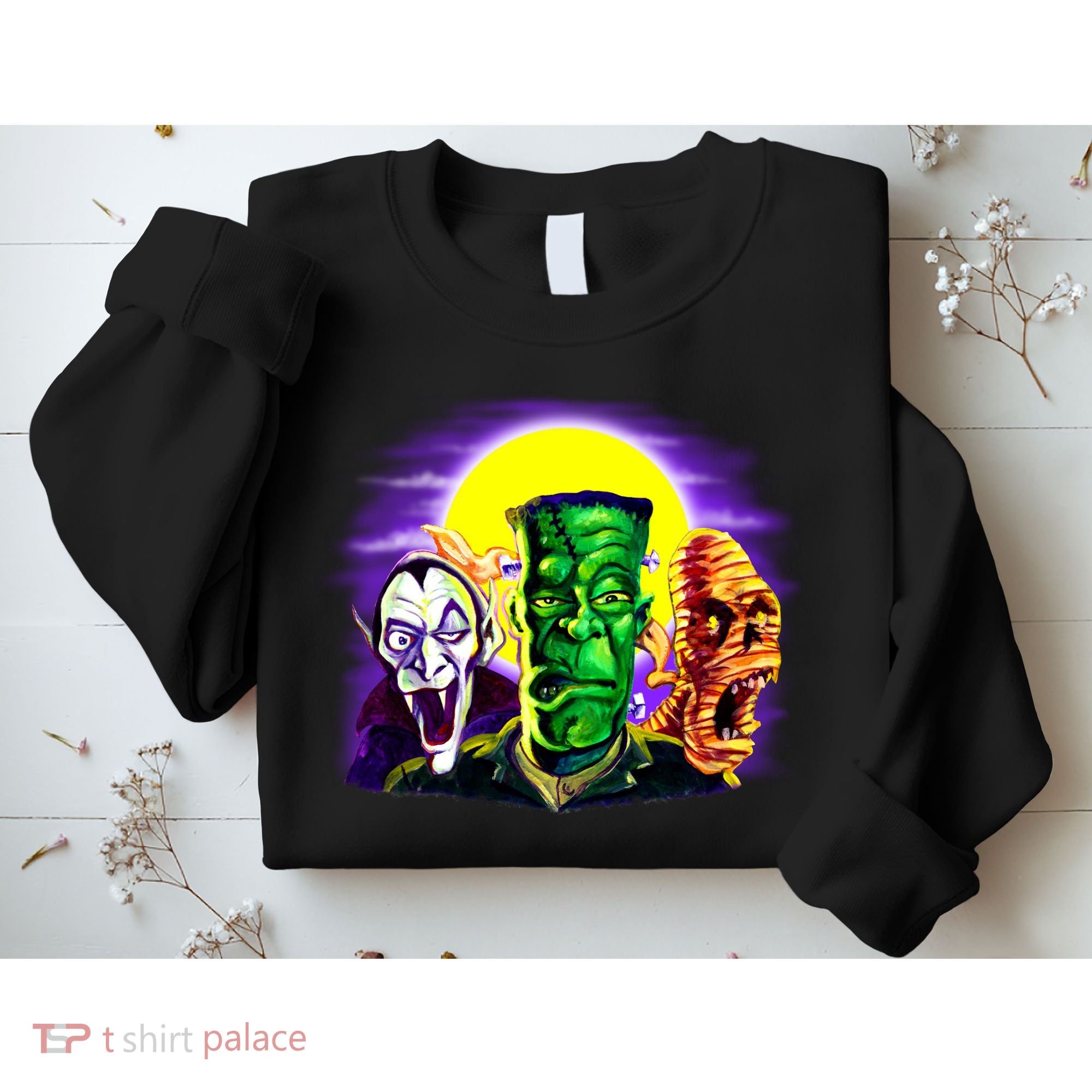Frankenstein Halloween Monsters Sweatshirt