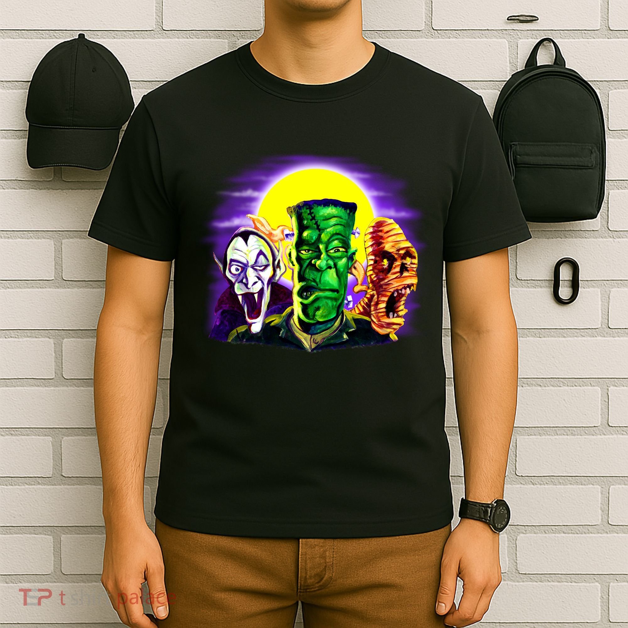 Frankenstein Halloween Monsters T-Shirt